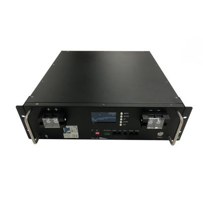 Υψηλής χωρητικότητας 5,12Wh 51,2V 100A Ρακ-εγκαταστημένη μπαταρία λιθίου αποθήκευσης ενέργειας για ηλιακή ενέργεια