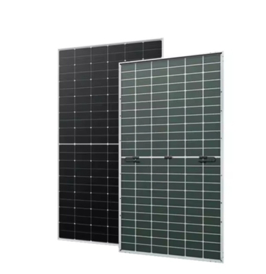 182mm*182mm Μέγεθος κυψελών Longi LR5-72HTD 560-585W Διπλό γυαλί διπρόσωπο ηλιακό πάνελ