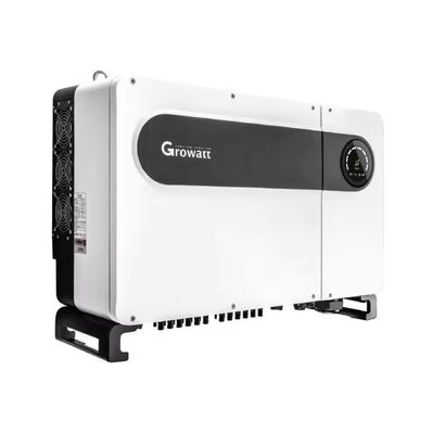 Εξαγωγική συχνότητα 50/60HZ 100KW Growatt Max 100-125KTL3-X LV Ηλιακός μετατροπέας για 10 MPPTS