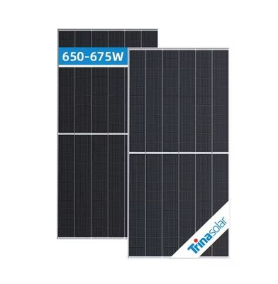 650W-675W Ελαχιστοποιημένα 132 Κελιά Τρίνα Vertex TSM-DE21 Ηλιακά πάνελ για φωτοβολταϊκό σύστημα