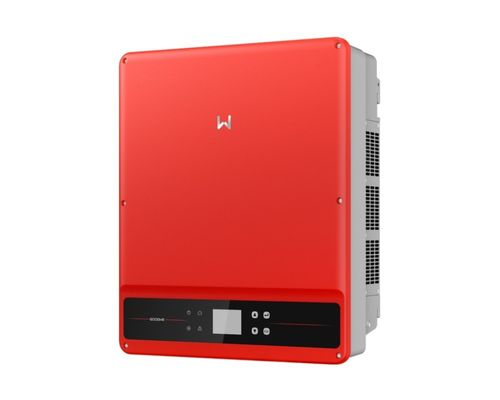 50kW 60kW Εμπορικός μετατροπέας σε κόκκινο με μέγιστο ρεύμα εξόδου 96 A και προστασία IP65