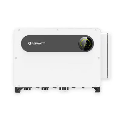 Λιθιακή μπαταρία 1100V Εισερχόμενη τάση Growatt Τρεις φάσεις Ηλιακός μετατροπέας για εμπορική χρήση