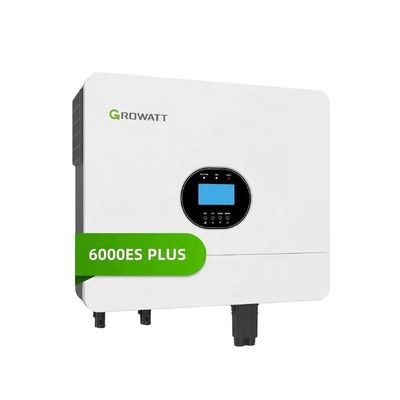 Growatt SPF 6000 ES Plus Pure Sine Wave 2 MPPTs Αντιστροφέας για αποθήκευση ηλιακής ενέργειας