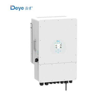 Υψόμετρο 2000m 8kw/10kw/12kw Deye 3 φάσης υβριδικός ηλιακός μετατροπέας για αποθήκευση ενέργειας