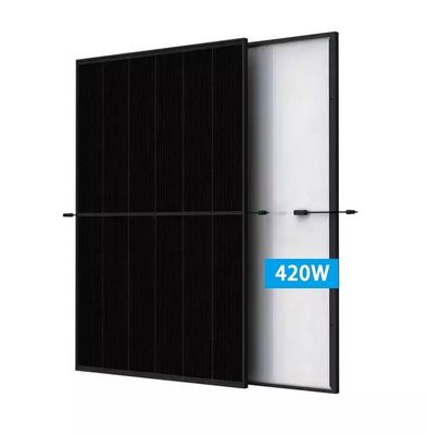 Ηλιακό πάνελ GLD-425BS 405Ww-425W N-Type All Black Μονοκρυσταλλικό Φωτοβολταϊκό Μοντέλο Μισής Κυττάρου
