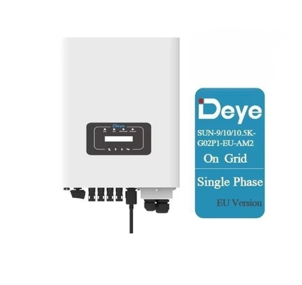 10.5Kw Deye Inverter με ανιχνευτές 2Mpp και εύρος θερμοκρασίας λειτουργίας από -25 έως 60C