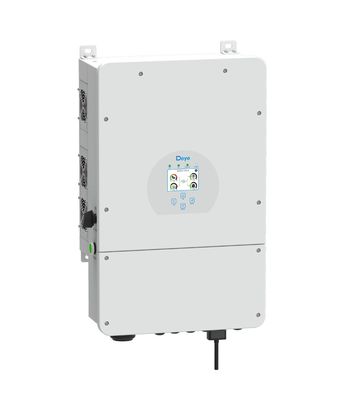 Οικιακός 8kw μονοφασικός υβριδικός μετατροπέας για μπαταρία ιόντων λιθίου 48V και Deye SG01LP1
