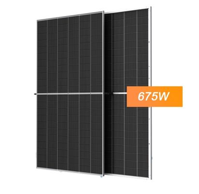 210mmx210mm Μέγεθος κυψελών GLD-710N 675W-710W Μισόπρόσωπη έξυπνη ηλιακή μονάδα για ηλιακή ενέργεια