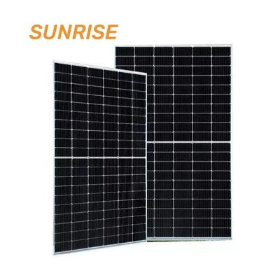 Sunrise GLD-580BDG Διπρόσωπο ηλιακό πάνελ με μέγεθος κυττάρου 182mmx182mm και σχεδιασμό μισών κυττάρων