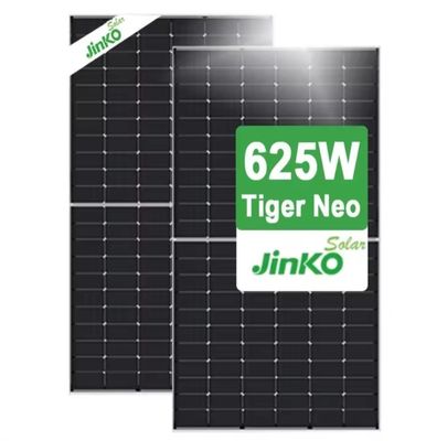 Ηλιακή μονάδα τύπου N Jinko Tiger 66HL4M-BDV 600W-625W Μονοκρυσταλλικές διπρόσωπες ηλιακές μονάδες