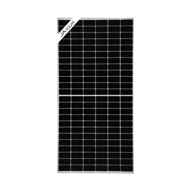 JA Solar 570W-595W Μονοκρυσταλλική επίστρωση ηλιακών συλλεκτών διπρόσωπου διπλού γυαλιού τύπου N