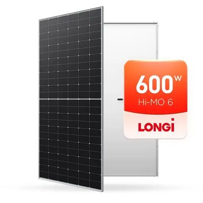 Το Longi Hi-MO X6 LR5-72HTHF 565W-600W μονοκρυσταλλικό ηλιακό πάνελ και IP68 κεντροσύνδεσης