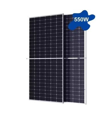 Μονοκρυσταλλικό πυρίτιο 535W 540W 545W 550W 555W 560W Ηλιακό πάνελ Διοπλό γυαλί