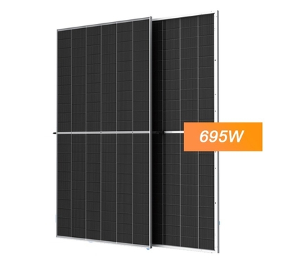 Τεχνολογία Διπλό γυαλί 675W 680W 685W 690W 695W 700W Ηλιακό πάνελ για ηλιακή ενέργεια