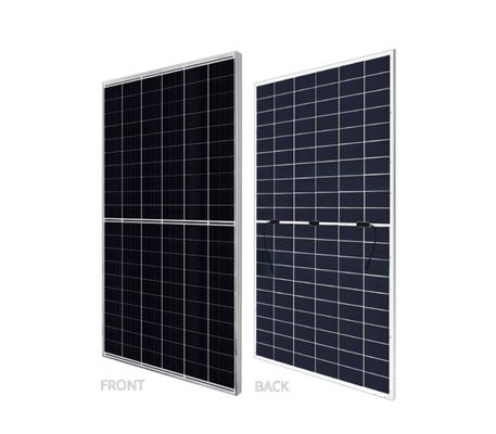 Τρινάσολαρ 585W-605W Μονοκρυσταλλική μονάδα πυριτίου διπρόσωπο διπλό γυάλινο ηλιακό πάνελ