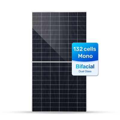 Ελαφριά φωτοβολταϊκή μονάδα τύπου N 570W-595W με μονοκρυσταλλικά κύτταρα πυριτίου