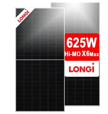 Ηλιακό σύστημα Longi Ηλιακό πάνελ Hi-MO X6 Max LR7-72HTDR 600W 605W 610W 615W 620W 625W