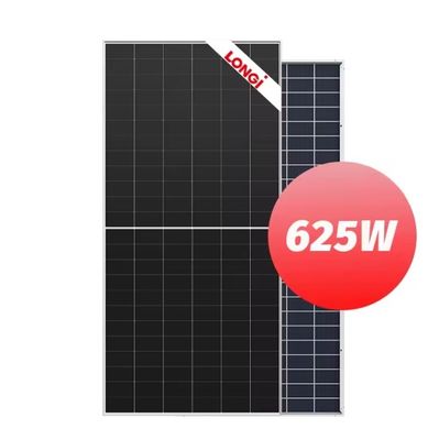 2382x1134x30mm Διπρόσωπο Δύο Γυάλινο ΦΩΤΙΚΟ Μοντέλο 625W Μονοκρυσταλλικό Ηλιακό Σύστημα Ενέργειας