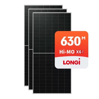LR7-72HTH Hi Mo X6 Longi ηλιακά πάνελ για οικιακές μονοκρυσταλλικές φωτοβολταϊκές ημικύτταρες