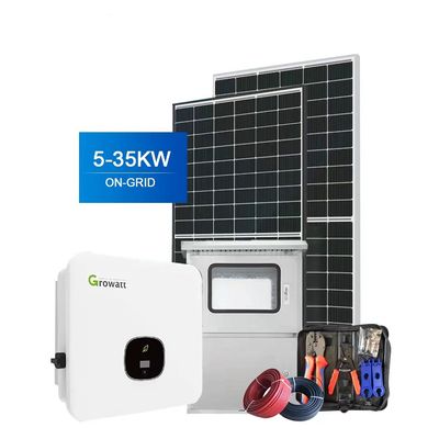 Ηλιακό σύστημα ON-Grid 10KW 15KW 20KW 25KW 30KW Πλήρης πάροχος λύσεων